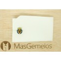 gemelos personalizados escudo Villareal club de futbol