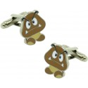 Goomba Mario Bros. Cufflinks 