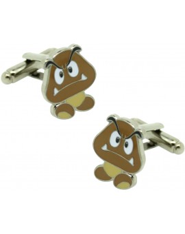 Goomba Mario Bros. Cufflinks 