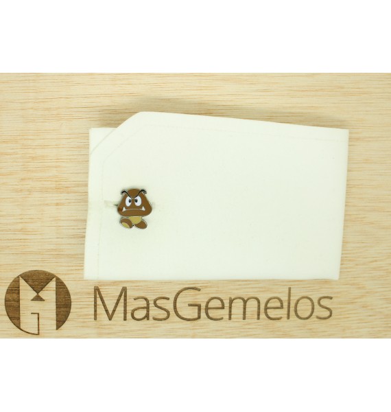 Goomba Mario Bros. Cufflinks 