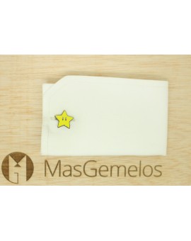 Starman Mario Bros Cufflinks