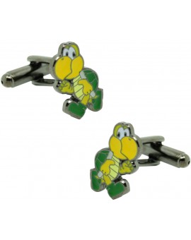Koopa Troopa Mario Bros. Cufflinks