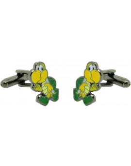 Koopa Troopa Mario Bros. Cufflinks 