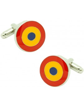 Gemelos para camisa escarapela Bandera República Española