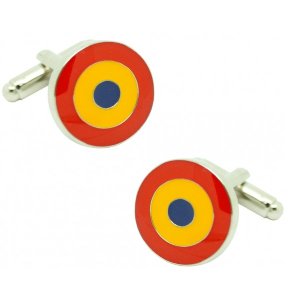 Cufflinks Spanish Republic flag for round shirt Spanish 