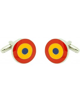 Cufflinks Spanish Republic flag for round shirt Spanish  2