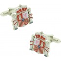  Official shield cufflinks Spain