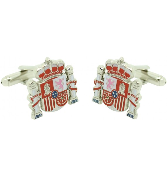 comprar gemelos escudo heraldico oficial españa