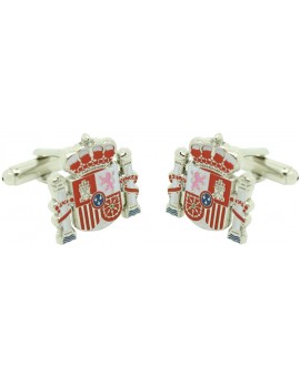 comprar gemelos escudo heraldico oficial españa