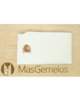 Gemelos escudo Oficial España golden
