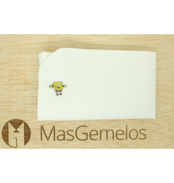Gemelos para camisa Bob Esponja