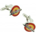 Spanish Mod Vespa Cufflinks 