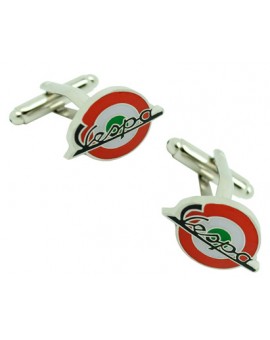 Gemelos Mod Vespa Rojo & Verde Italia 