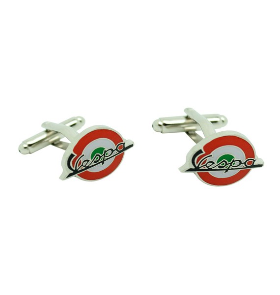 Gemelos Mod Vespa Rojo & Verde Italia 
