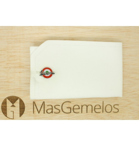  Red & Green Italy  Mod Vespa Cufflinks