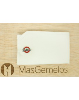 Gemelos Mod Vespa Rojo & Verde Italia 