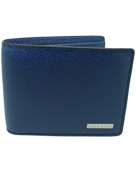 blue wallet Hugo Boss black collection soft tone