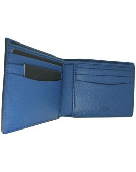 blue wallet Hugo Boss black collection soft tone