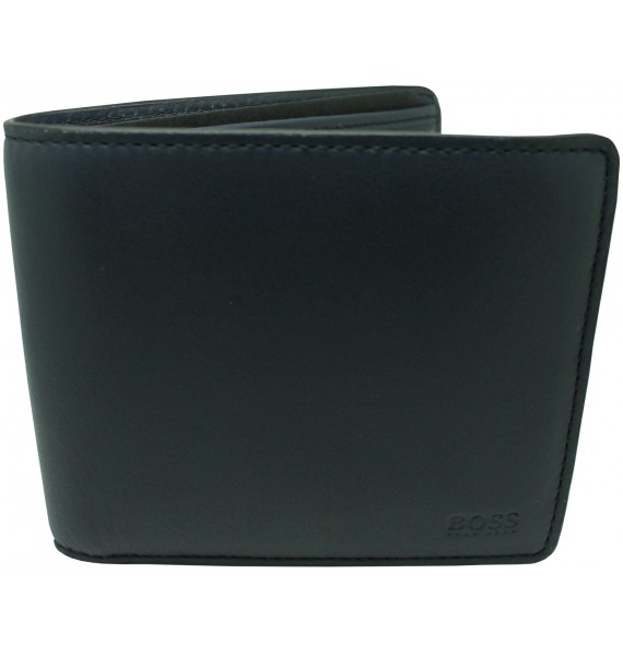 Navy blue wallet Hugo Boss black for men