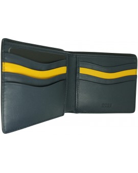 Navy blue wallet Hugo Boss black for men