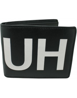 cartera negra Hugo Boss con letras by HUGO