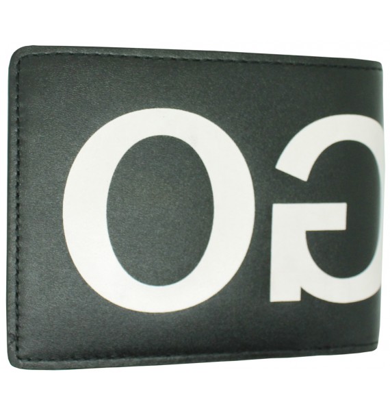 Hugo Boss black wallet by HUGO with letters
