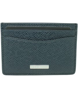 Tarjetero Azul marino Hugo Boss signature