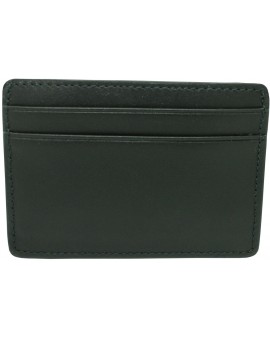 Black business card holder with monogram of Hugo Boss