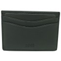Tarjetero Negro Hugo Boss slanting white