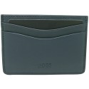 Blue business card holder slanting yellow of Hugo Boss