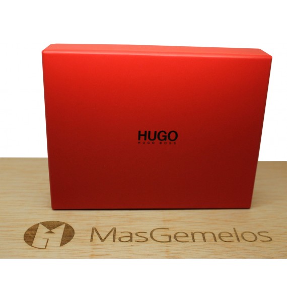 Navy-blue Card holder Drape by HUGO