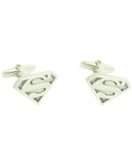 Cufflinks for shirt Superman 925 Sterling Silver PREMIUM 2