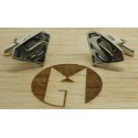 Cufflinks for shirt Superman 925 Sterling Silver PREMIUM