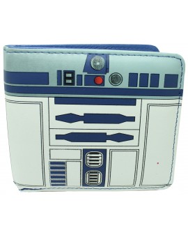 Cartera Star Wars de R2 D2 interior Azul