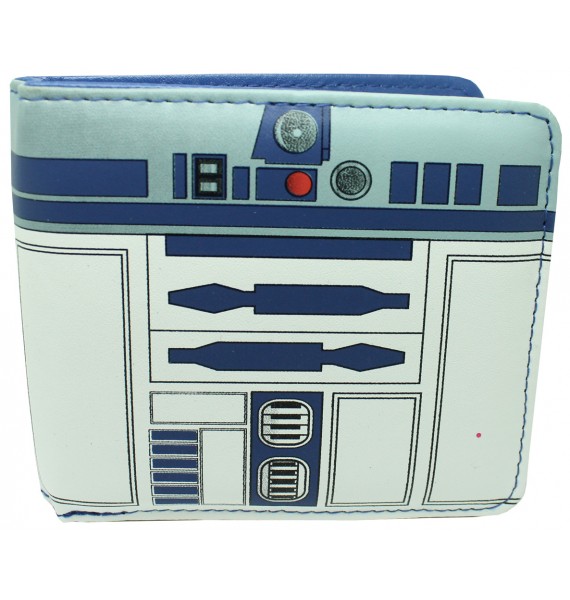 Cartera Star Wars de R2 D2 interior Azul