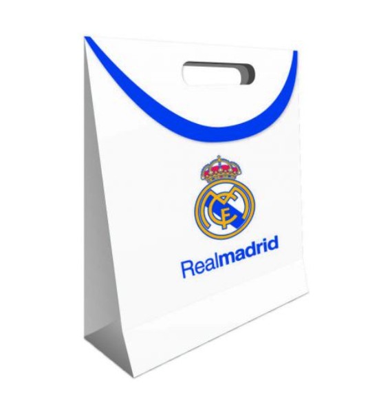 Official Bag in White of Real Madrid Club of Soccer| Official