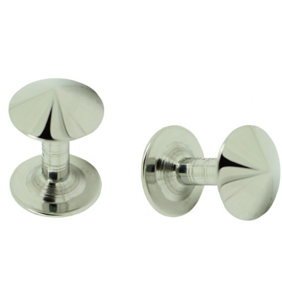 Gemelos para camisa ICON - Model X PLATED
