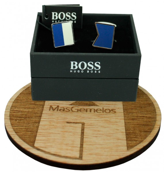 Cufflinks Hugo Boss alpha flag boat