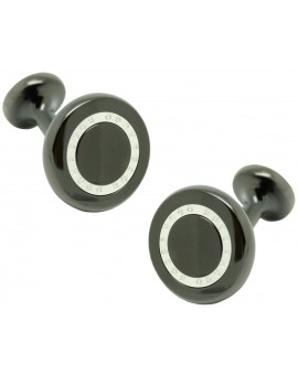 Gemelos Hugo Boss Round ball letters