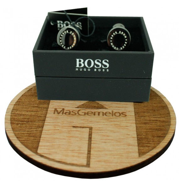 Cufflinks Hugo Boss Round ball letters