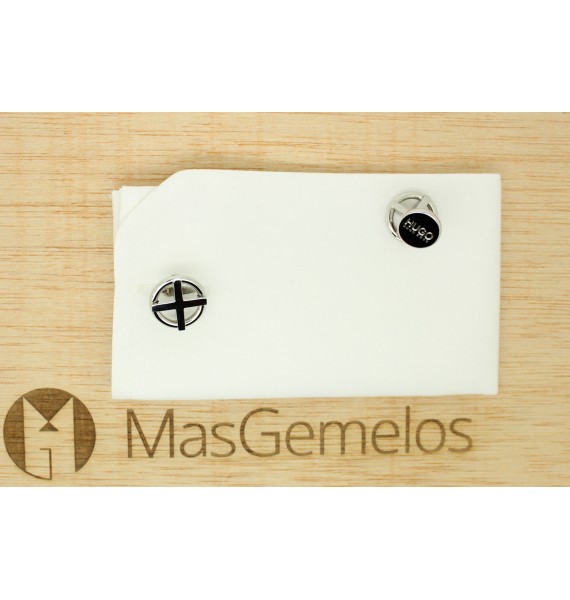 Cufflinks Hugo Boss RED cross plated