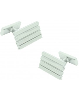 Gemelos Hugo Boss RED wavy square