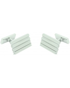 Cufflinks Hugo Boss RED wavy square 2