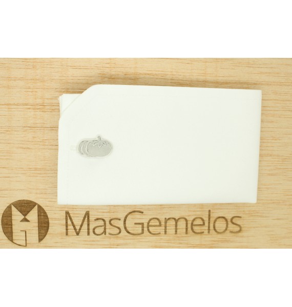 gemelos a medida tomates de plata 925