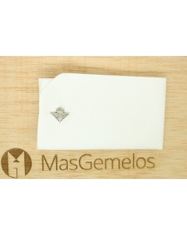 comprar gemelos betis para camisa plateado