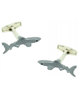 Gemelos para camisa tiburon 3D