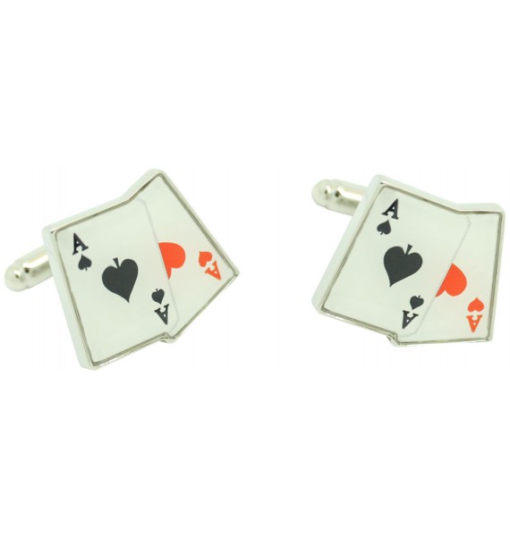 gemelos personalizados par de ases color