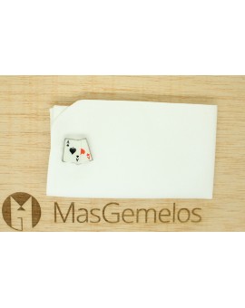 gemelos para boda cartas de ases