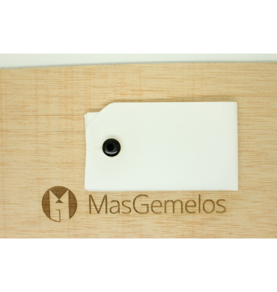 Cubrebotones Roundel ejecutivo dorado - Negro