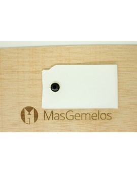 Cubrebotones Roundel ejecutivo dorado - Negro